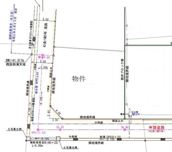区画図の画像です